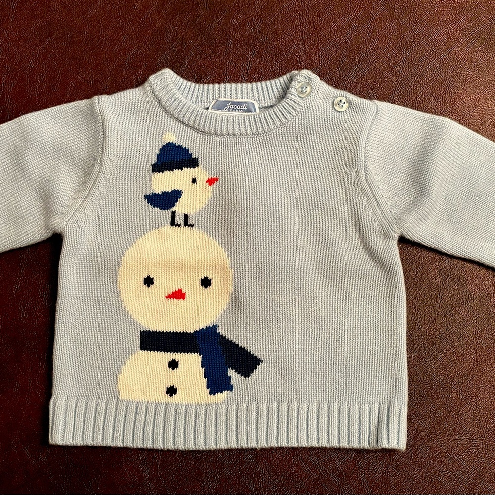 JACADI  baby boy sweater